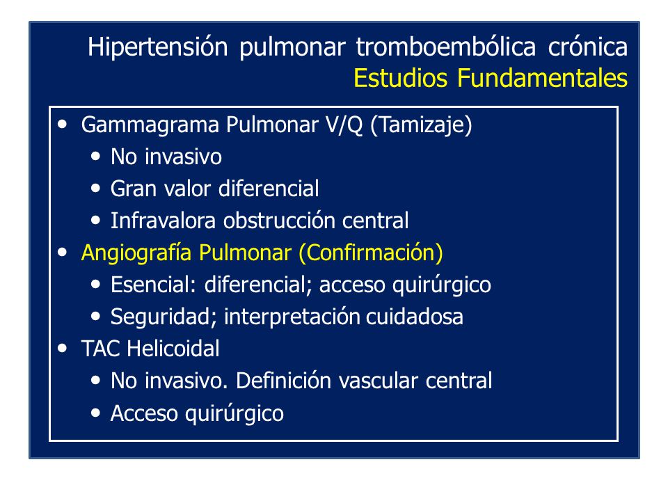 Relación v / q hipertensión pulmonar Relación v / q hipertensión pulmonar